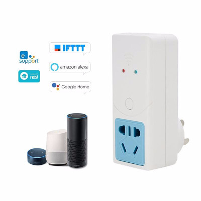 

eWeLink S22 ITEAD Smart Wifi Switch AU CN Plug Monitoring Temperature Humidity Wireless Power Outlet Socket Smart Home Automation