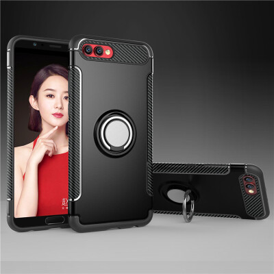 

Huawei Honor 7X89 Armor Car Magnetic Suction Ring Bracket Silicon TPU Hard PC Phone Case