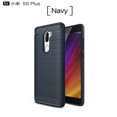 

For Xiaomi 5S PLUS Carbon Fiber Phone Cases Soft TPU Anti-Knock Cover For Xiaomi 5S PLUS case