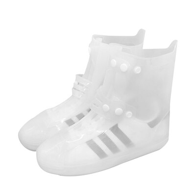 

Gagarin men&women models outdoor waterproof rain boots set non-slip thick wear-resistant bottom adult rainy day buckle rain boots children rain boots set white 4041 yards