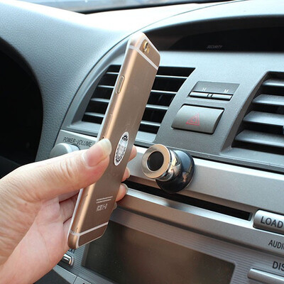 

Mini 360 Degrees Rotatable Phone Bracket Mobile GPS Car Magnetic Holder