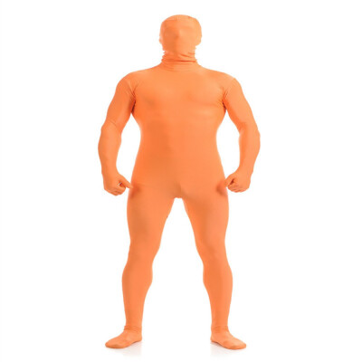 

Gesikai Unisex Zentai Suits Mens Beige Full Bodysuit Spandex Lycra Zentai Bodysuit Cosplay Costumes Tights Party Supply