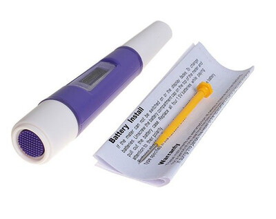

Portable Waterproof PH-037 10 inch LCD Accurate Mini Pen Type PH Meter Purple