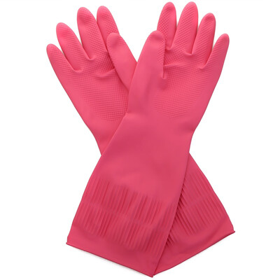 

Jingdong supermarket Yi Jie light latex gloves lengthened 38cmY-9873