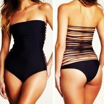 

Women' The New ConServative Piece Back Rope SwimSuit Sexy Swimwear