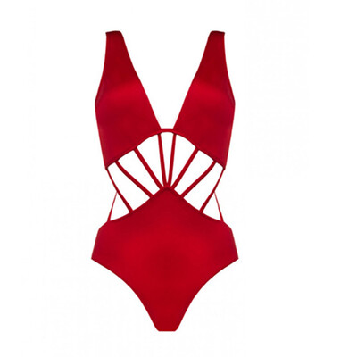 

Women'S Solid Triangle Piece SwimSuit Beach Sexy Pierced Belly Cover WaS Thin SwimSuit