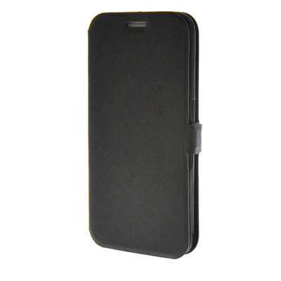 

MOONCASE Cross pattern Flip Pouch Leather Wallet Slim Stand чехол для Samsung Galaxy S6 Black
