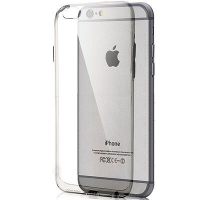 

[Jingdong self] Locke ROCK iPhone6plus / 6s плюс чехол для мобильного телефона прозрачный силиконовый мягкий костюм / защитная крышка Apple с пылью - сквозной черный