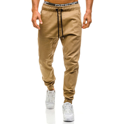 

New Casual Trousers Mens Brand Clothing High Quality Long Section Khaki Pants Elastic Mens Trousers Mens Jogging Pants 3XL