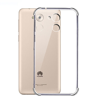 

New anti knock Shockproof crystal silicone case For Huawei Enjoy 6sHonor 6CNova Smart transparent air cushion back coque cover