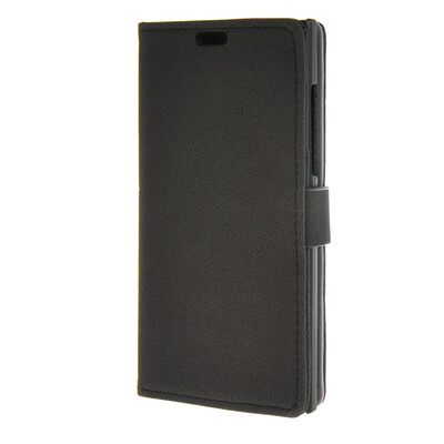 

MOONCASE Simple style Leather Card Slot Wallet Bracket Back чехол для BlackBerry Leap Black