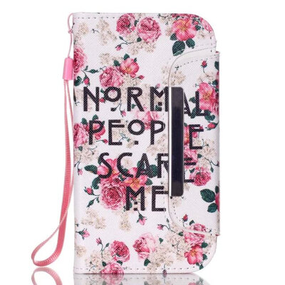 

MITI Printing Pattern PU Wallet Leather Case For Samsung Galaxy S4 i9500 flip cover split 2in1 detachable