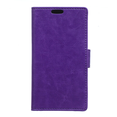 

MOONCASE Premium PU Leather Flip Wallet Card Slot Bracket Case Cover for BlackBerry Leap