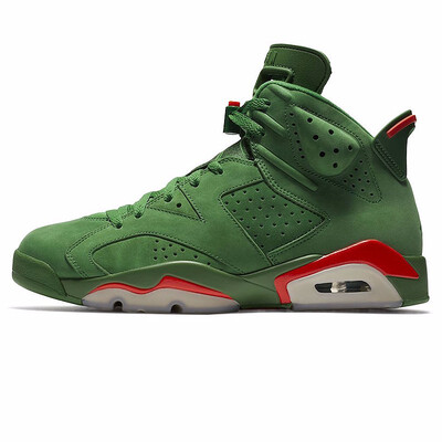 

Nike Air Jordan 6 Gatorade AJ6 Gatorade Green Suede Mens Basketball Shoes Outdoor Sneakers