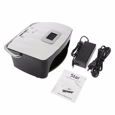 

Professional 54W LED UV Lamp Nail Dryer Machine Rechargeable Power Indicate Light Portable White