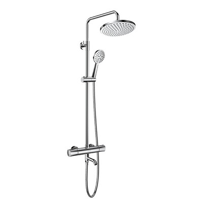

Micoe Ships from United Kingdom 2018 Bathroom Rainfall Shower Set Intelligent Thermostatic Bath Shower Faucets Thermostatic Mixing