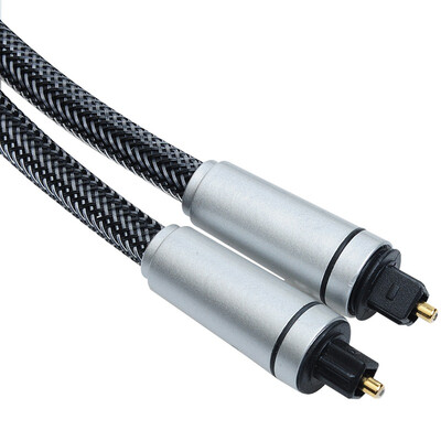 

Ferguson cabos F006901 Fever Fiber Optic Cable Audio Cable Audio Amplifier Cable Digital Square Gold Brush Line 1m Black