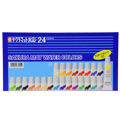 

Sakura Sakura 15 color watercolor paint gold and silver sets EMW-15GS 5ml / branch translucent watercolor suit professional painting gold and silver blue box [Japanese imports]