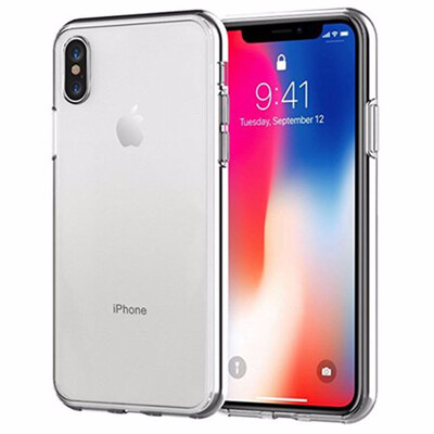 

iPhone X Case Crystal Transparent Clear Flexible Soft Gel TPU Cover Shell Skinphone x case ultra hybridphone x case clear