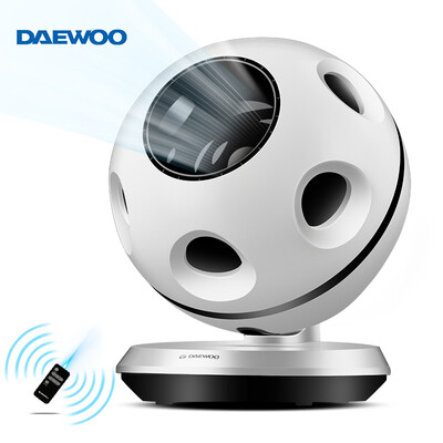 

Daewoo DAEWOO fan leafless fan fan air circulation fan ball DC frequency conversion intelligent remote control timer fan pear white DWF-R0901DC