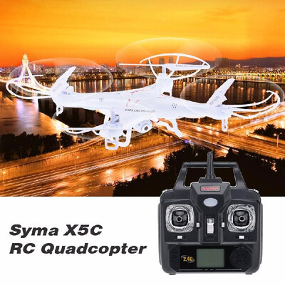 

Syma X5C 24Ghz 6-Axis Gyro RC Quadcopter Drone UAV RTF UFO w 2MP HD Camera HOT