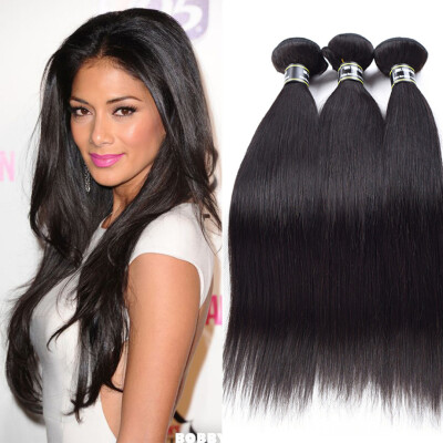 

Amazing Star Indian Virgin Straight Hair 3 Bundles Straight Hair Bundles Human Hair Weave Soft&Bouncy