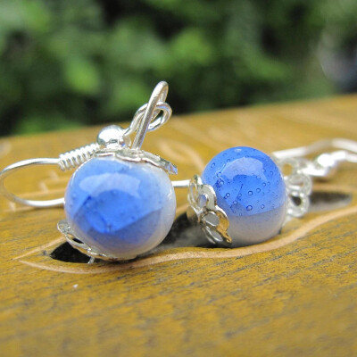 

Hot style ceramic crafts accessories handmade earrings selling small gifts China style jewelry