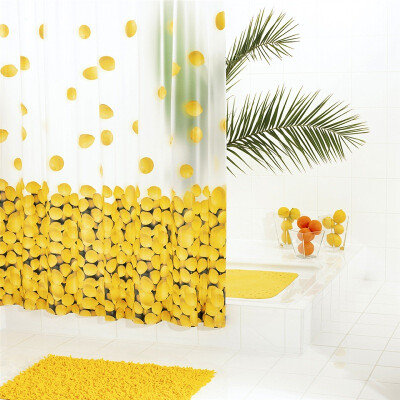 

[Jingdong Supermarket] Germany Reid RIDDER happy lemon series EVA waterproof mold Moisturizing curtain 180x200cm 34375