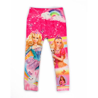 

Children's 3-8 Age Winter Cotton Leggings Spring Kids Digital Printing Jeans Boy Girl Baby Cartoon Pattern Trousers Pants