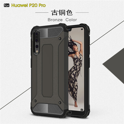 

Goowiiz Phone Case For Huawei P20P20 ProP20 LiteNova 3eP11 King Kong Armor Fashion Bumper PC TPU