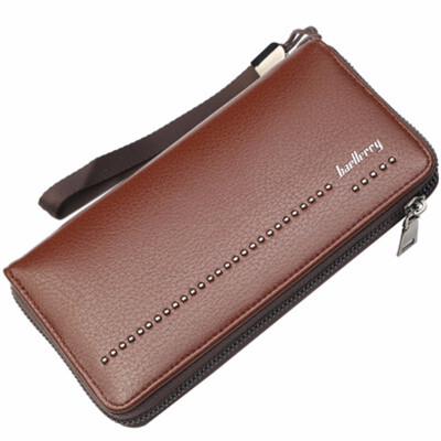 

Men Multi Card Holders Wallets Vintage Long Large Capacity Phone Bag