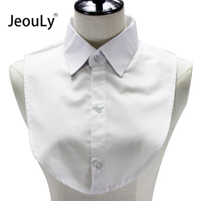 

Shirt Fake Collar White & Black Tie Vintage Detachable Collar False Collar Lapel Blouse Top For Women Clothes Accessories