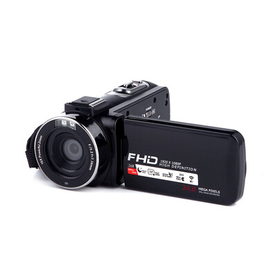 

DV Camera Hand-held 30 Touch HD Screen 1080PFHD 24MP night videoRemote Control
