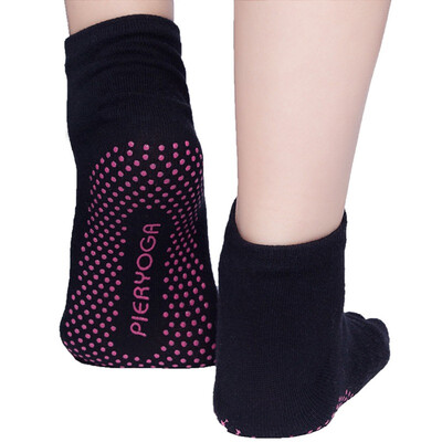

Pierre yoga pieryoga anti-slip leak refers to five fingers yoga socks black