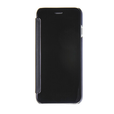 

MOONCASE Hard Rubber Side Flip Pouch Shell Back ЧЕХОЛ ДЛЯ Apple iPhone 6 Plus ( 5.5 inch ) Black