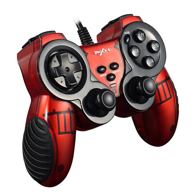 

Listeria (Litestar) sword god PXN-2901 wired vibration XBOX-360 architecture \ PC dual-mode switch handle passion red