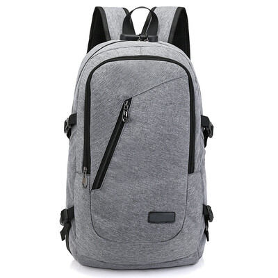 

Anti Theft Laptop Backpack with USB Charging Port Headphone Interface Business Travel Backpack College School Bag