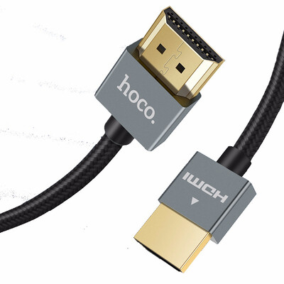 

HOCO Aluminum alloy HDMI Cable 20 High Speed HDMI to HDMI Cable Connector 3M 15M HDMI 4K 1080P 3D for PS3 projector Apple TV