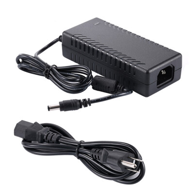 

COOLM AC DC 48V 1A Power adapter Supply 48W Charger 55mm x 25mm US AU EU UK Cable Cord High Quality with New IC Chip