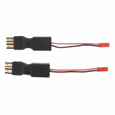 

2pcs Traxxas Plug Male to Traxxas Plug Female&JST Male Plug Connector Adapter Convertor for RC Car Li-Po Li-Lion Battery