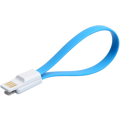 

Ferguson (cabos) F0093 iphone5 / 6 кабель для передачи данных 5s ipad4 air2 Apple 6plus зарядная линия ip4 синий 22cm