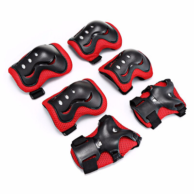

6pcs Set Children Protective Gear Pad Roller Skateboard High quality protective pad Made of soft foam padded material