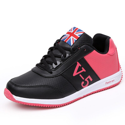 

Autumn sports shoes womens shoes Korean casual shoes increase board shoes students flat running shoes breathable lightweight trav