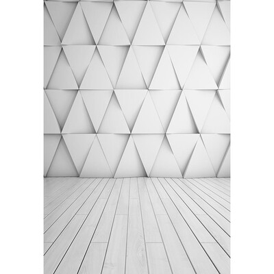 

Silver Triangle Photo Background 57FT Vinyl Fabric Cloth Digital Printing Photo Studio Backdrop S-3129