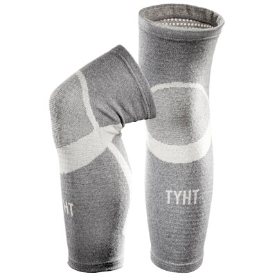 

Tianyi Huatai Luo Ma Ma far infrared self-heating old cold legs lengthening knee-length men&women warm knee leggings light gray