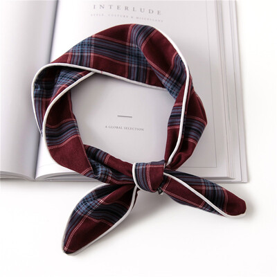 

Guttavalli Fashion Boys Colorful Geometric Students Tie Small Chevron Summer Unisex Stripes Scarves Korea Style Girls Soft Ties