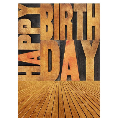 

Happy Birthday Photo Backdrop 57FT Vinyl Fabric Cloth Digital Printing Photo Background s-1018