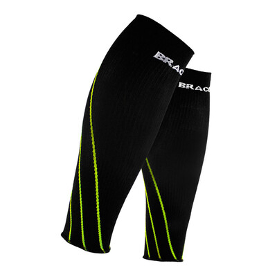 

Ben Cool Bracoo RC297 Leggings Running Marathon Sport Gauntlets Legs Men&Women A pair of yellow edges L code