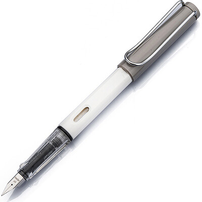 

Hero HERO 359A righteous little fresh practice word iridium gold pen gift 6 ink bag students gray EF tip