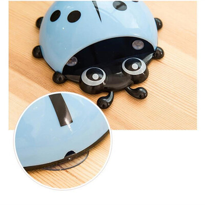

Cntomlv Cute Cartoon Ladybug Sucker Toothbrush Holder Suction Hooks Household Items Bathroom Toothbrush Rack Bathroom Accessories